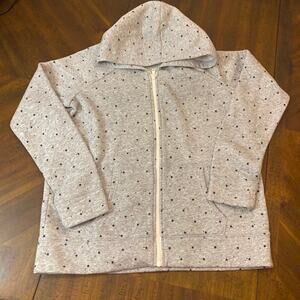 Old navy girls hoodie grey with navy stars size xxl 16